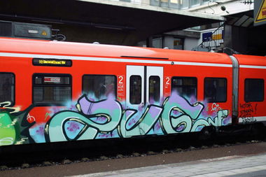 Graffiti Train - Photo by solaplexus - zug