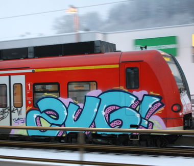 Graffiti Train - Photo by solaplexus - zug