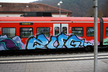 Graffiti Train - Photo by solaplexus - zug