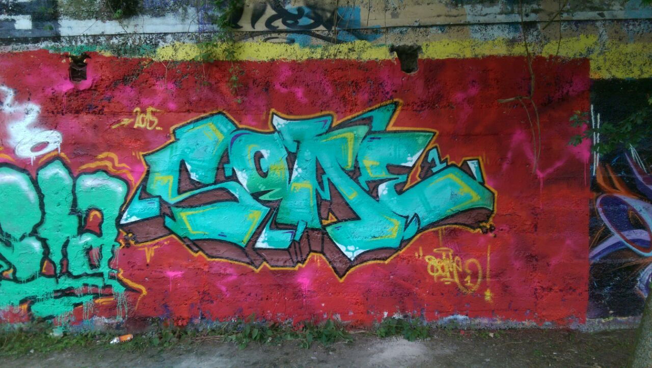 Graffiti Wall - Photo by some1 - someone, some1, some