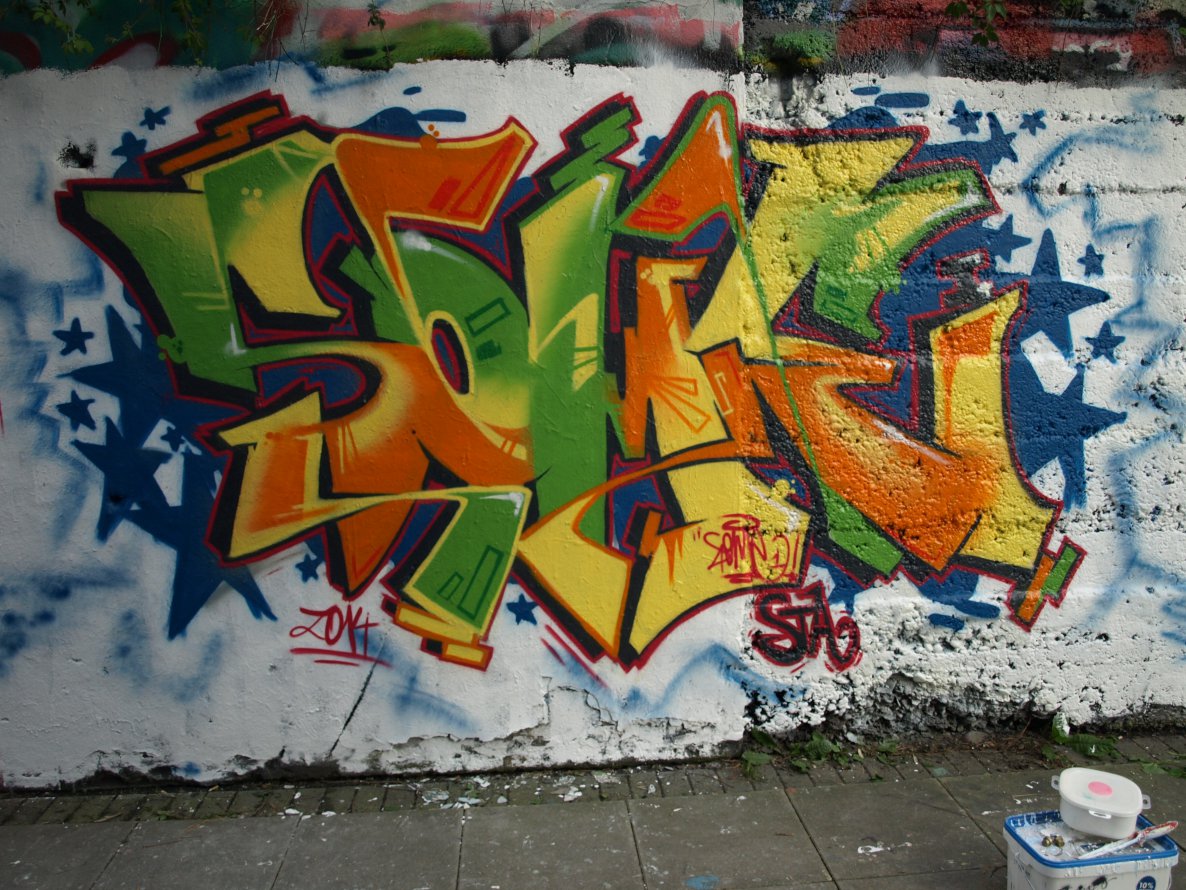 Graffiti Wall - Photo by some1 - Some, Some1, Someone