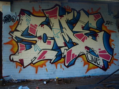 Graffiti Wall - Photo by some1 - Some, Some1, Someone (2014)