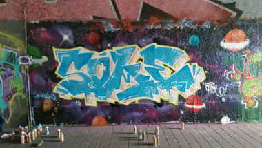 Graffiti Wall - Photo by some1 - some, someone, some1
