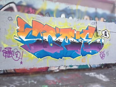 Graffiti Wall - Photo by some1 - some1, someone, some