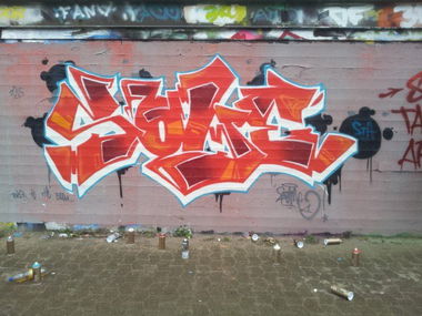 Graffiti Wall - Photo by some1 - some, one, some1 (2015)