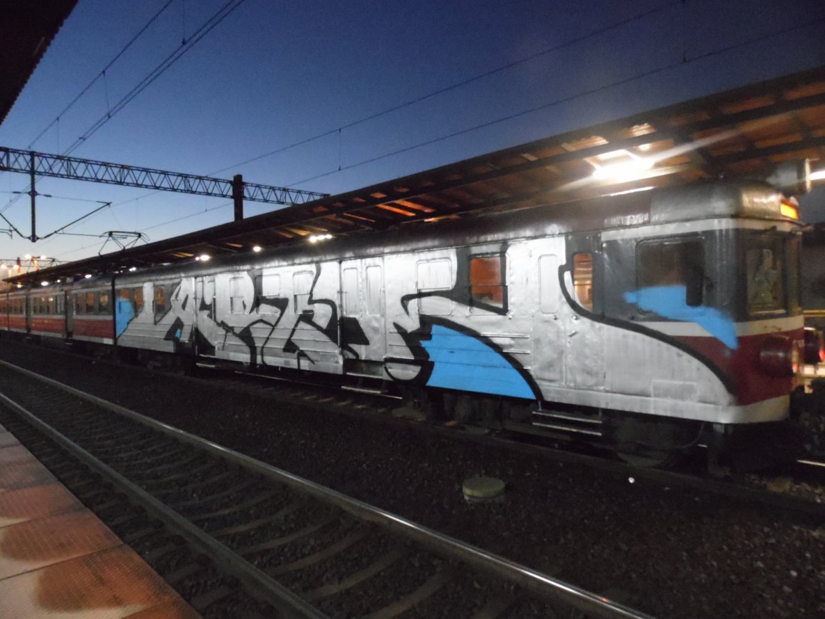 Graffiti Train - Photo by somer