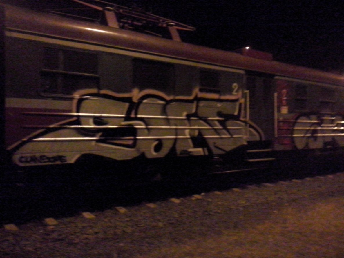 Graffiti Train - Photo by somer