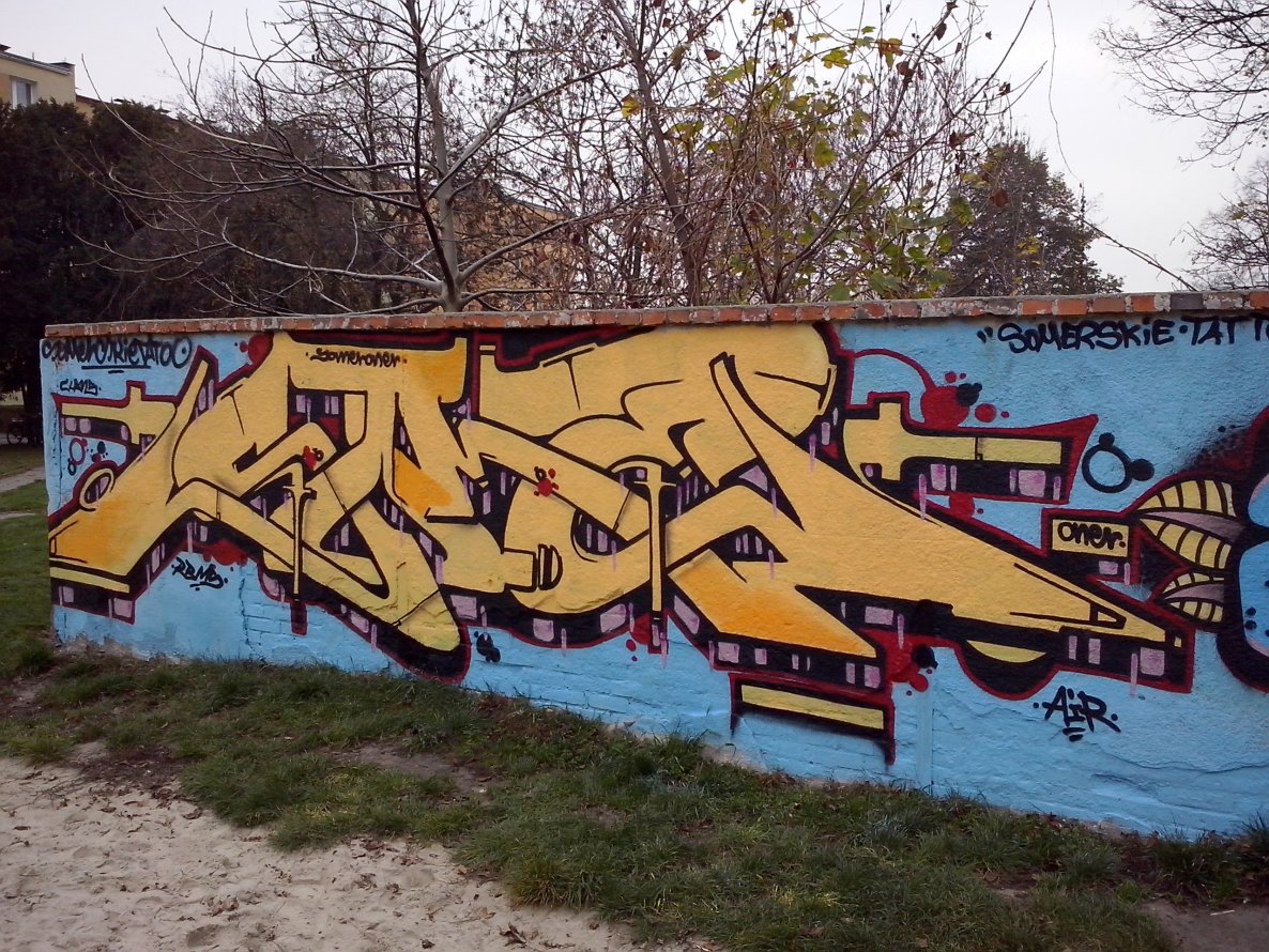 Graffiti Wall - Photo by somer