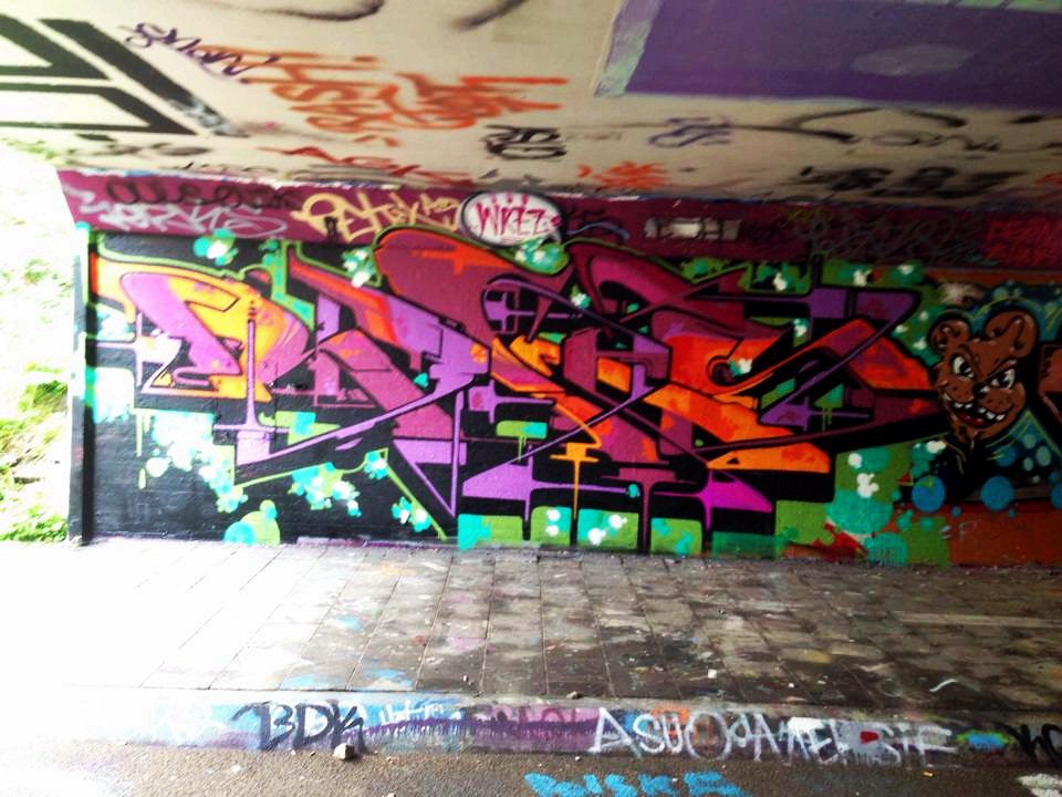 Graffiti Wall - Photo by somer