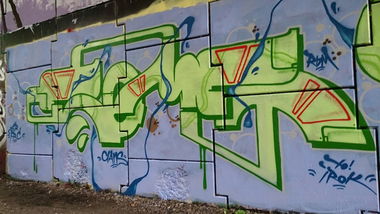 Graffiti Wall - Photo by somer