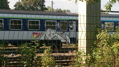 Graffiti Train - Photo by somer