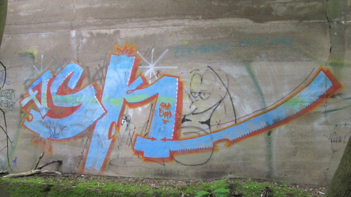 Graffiti Bombing in Brunswick - Photo by sonderkomission - Shaf, QSK