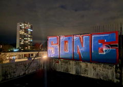Graffiti Bombing in Hamburg - Photo by sone89jc - rooftop, bombing, sone (2023)