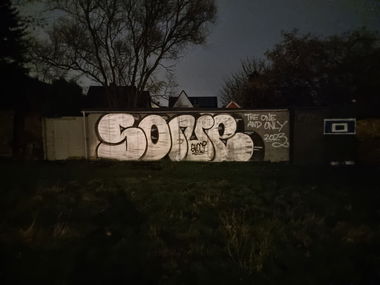 Graffiti Bombing in Hamburg - Photo by sone89jc - throwup, bombing, sone (2023)
