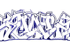 Graffiti Sketch - Photo by sone89jc - sone, ballpen, sketch (2023)