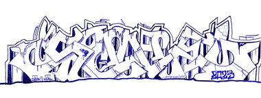 Graffiti Sketch - Photo by sone89jc - sone, ballpen, sketch (2023)
