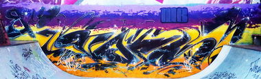 Graffiti Wall - Photo by soniz - gaps (2011)