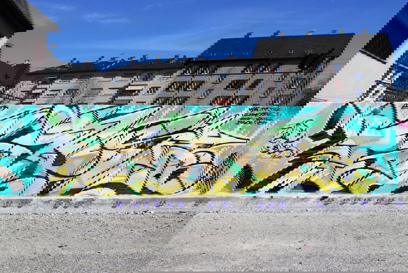 Graffiti Wall in Basel - Photo by soniz - gaps, city, basel (2013)