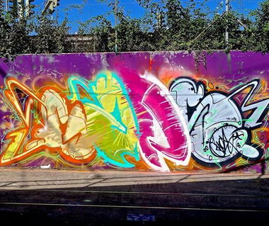 Graffiti Wall in Eimeldingen - Photo by soniz - gaps (2014)