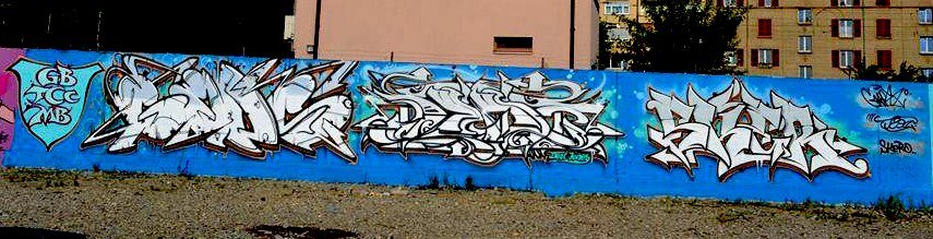 Graffiti Wall in Basel - Photo by soniz - gaps, dest, sker (2014)