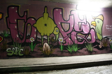 Graffiti Wall - Photo by sope798 (2014)