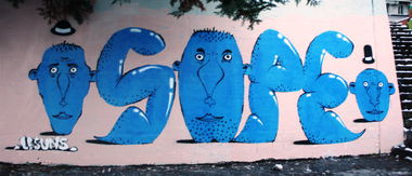 Graffiti Wall in Freiburg - Photo by sope798 - sope (2016)