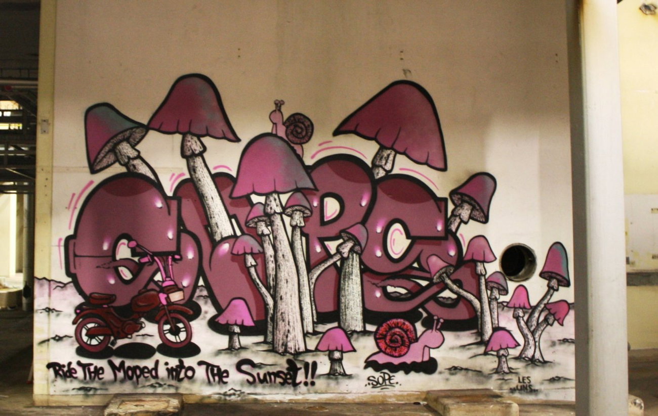 Graffiti Wall - Photo by sope798 (2015)