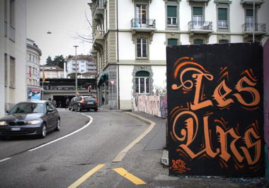 Graffiti Wall in Fribourg - Photo by sope798 - sope798, sope, les (2013)