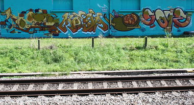 Graffiti Wall in Fribourg - Photo by sope798 - sope798, sope, Tofu (2013)