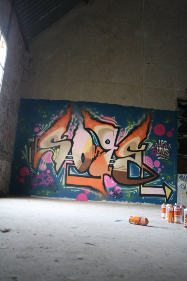 Graffiti Wall in Môtiers - Photo by sope798 - sope798, sope, les (2013)