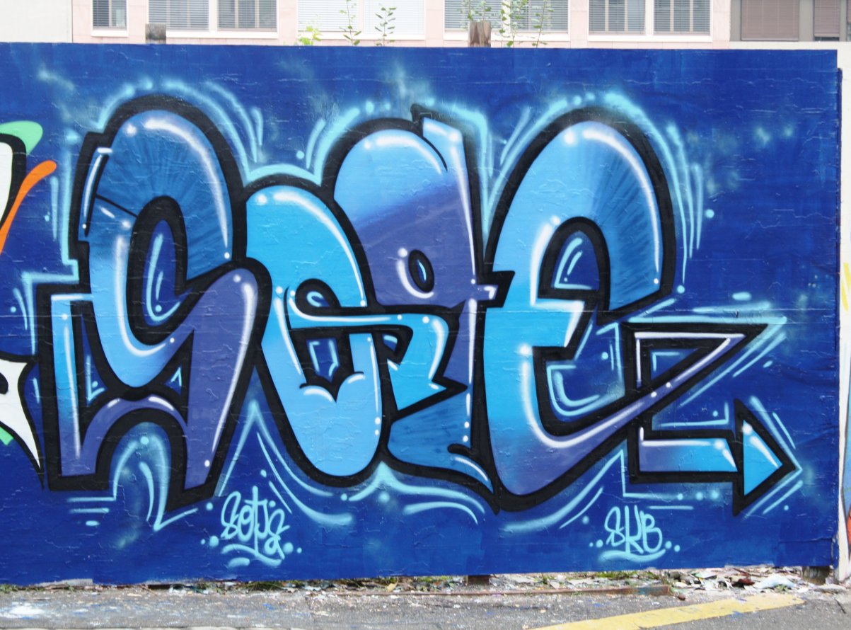 Graffiti Wall in Fribourg - Photo by sope798 - sope, sope798, skb (2013)