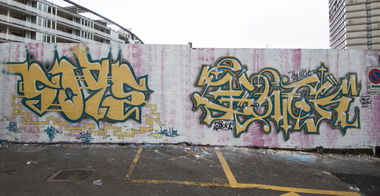 Graffiti Wall in Fribourg - Photo by sope798 - sope, sope798, Jack (2014)