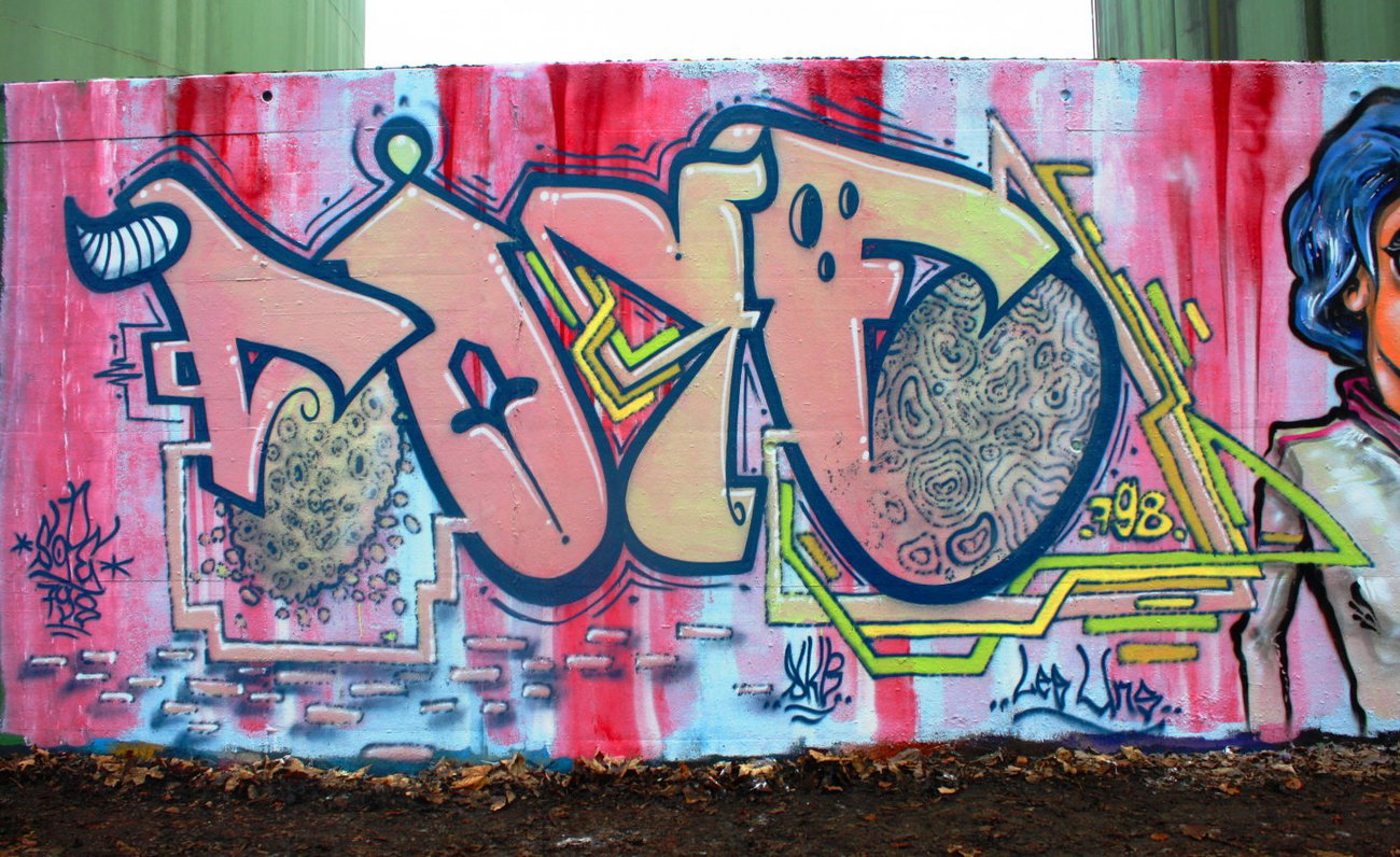 Graffiti Wall - Photo by sope798 - sope, sope798 (2014)