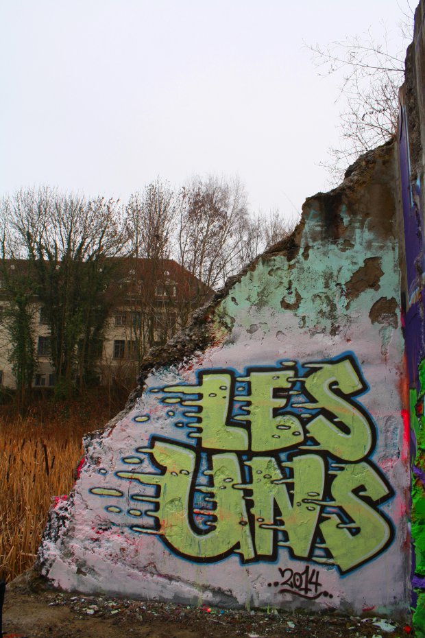 Graffiti Wall in Fribourg - Photo by sope798 (2014)