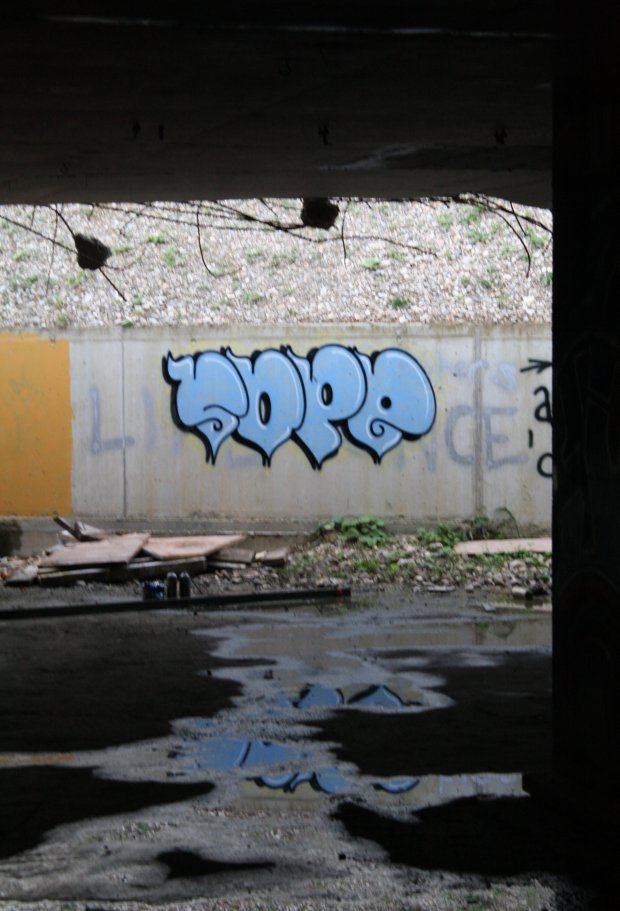 Graffiti Bombing in Olten - Photo by sope798 (2013)