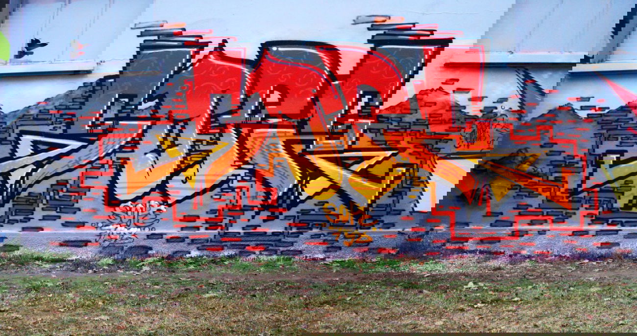 Graffiti Wall in Fribourg - Photo by sope798 (2014)