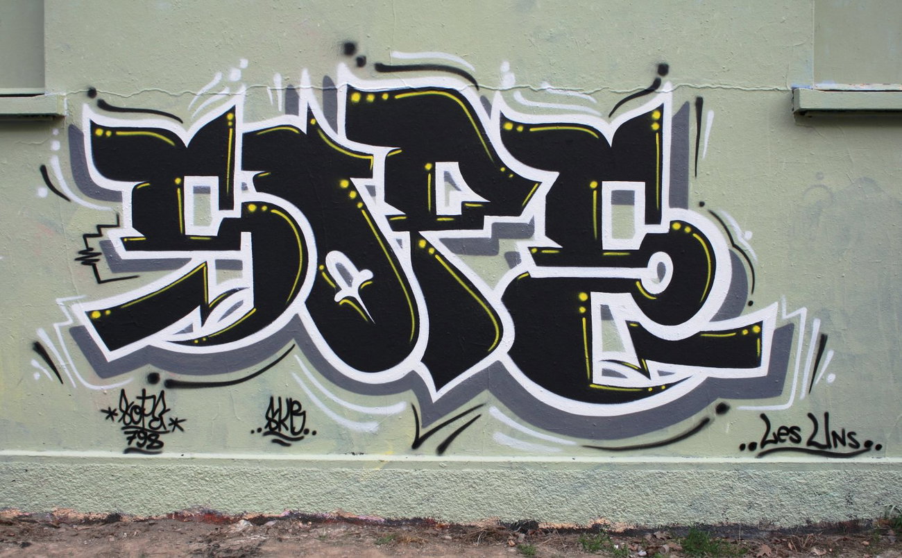 Graffiti Wall in Granges-Paccot - Photo by sope798 - sope, 798, sope798 (2014)