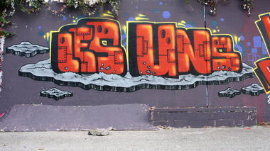 Graffiti Wall in Fribourg - Photo by sope798 (2014)