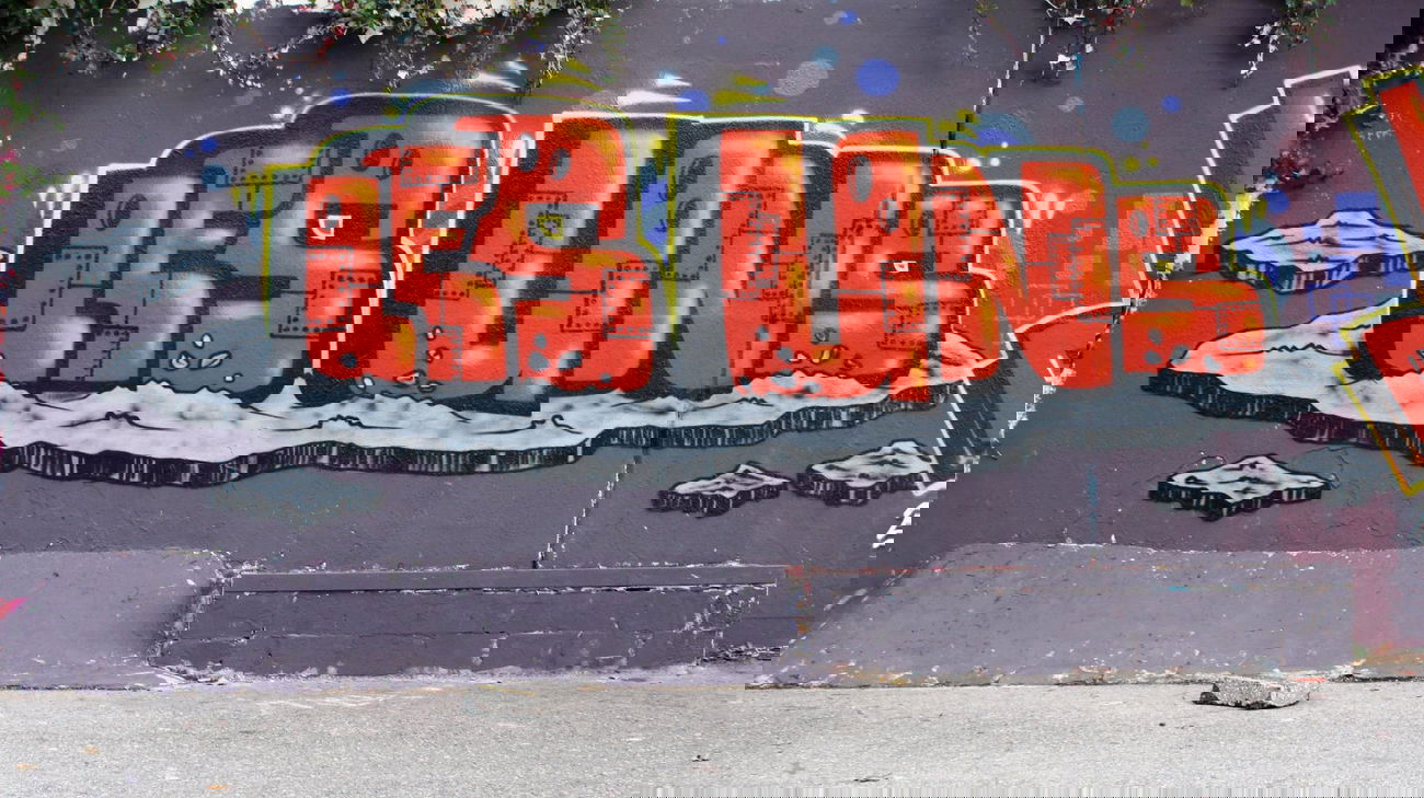 Graffiti Wall in Fribourg - Photo by sope798 (2014)