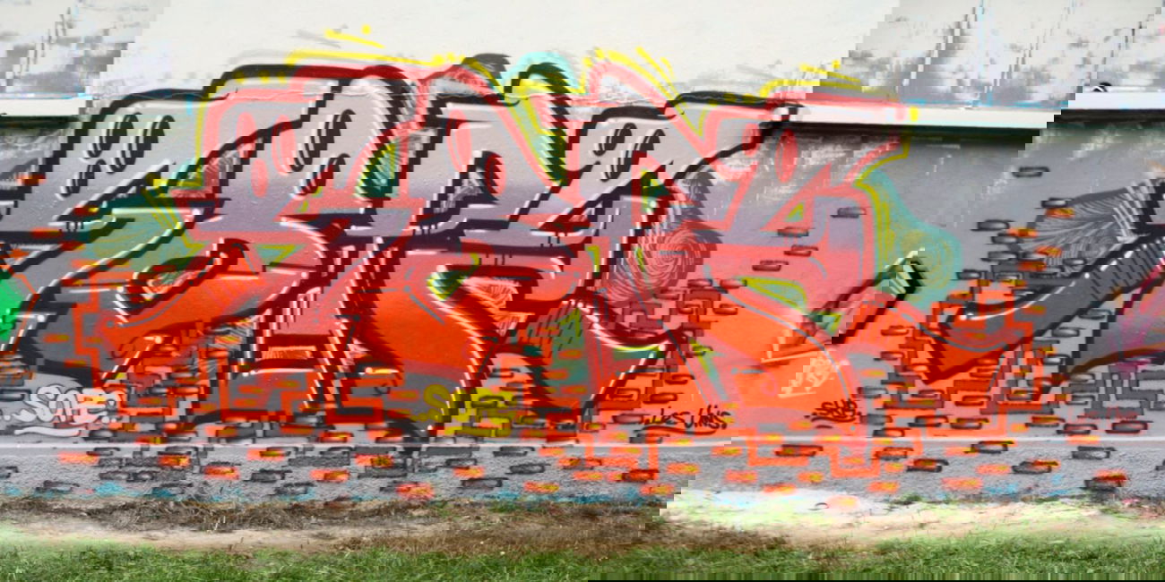 Graffiti Wall in Fribourg - Photo by sope798 (2014)