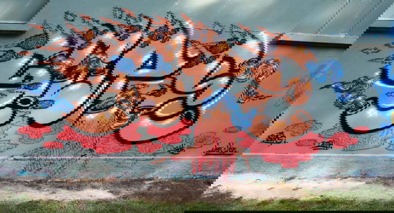 Graffiti Wall in Fribourg - Photo by sope798 (2014)