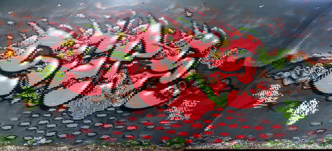 Graffiti Wall in Laupen - Photo by sope798 (2014)