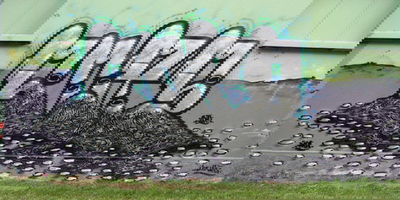 Graffiti Wall in Fribourg - Photo by sope798 (2014)