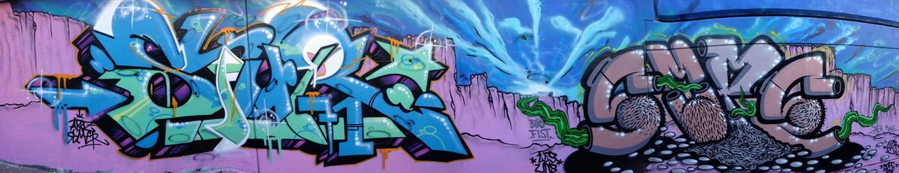 Graffiti Wall in Berne - Photo by sope798 (2014)