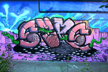 Graffiti Wall in Berne - Photo by sope798 (2014)