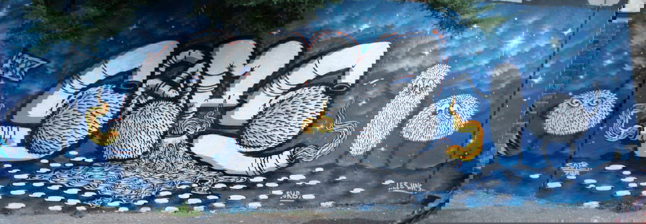 Graffiti Wall in Fribourg - Photo by sope798 (2014)