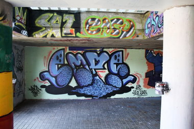 Graffiti Wall in Schmitten - Photo by sope798 (2014)