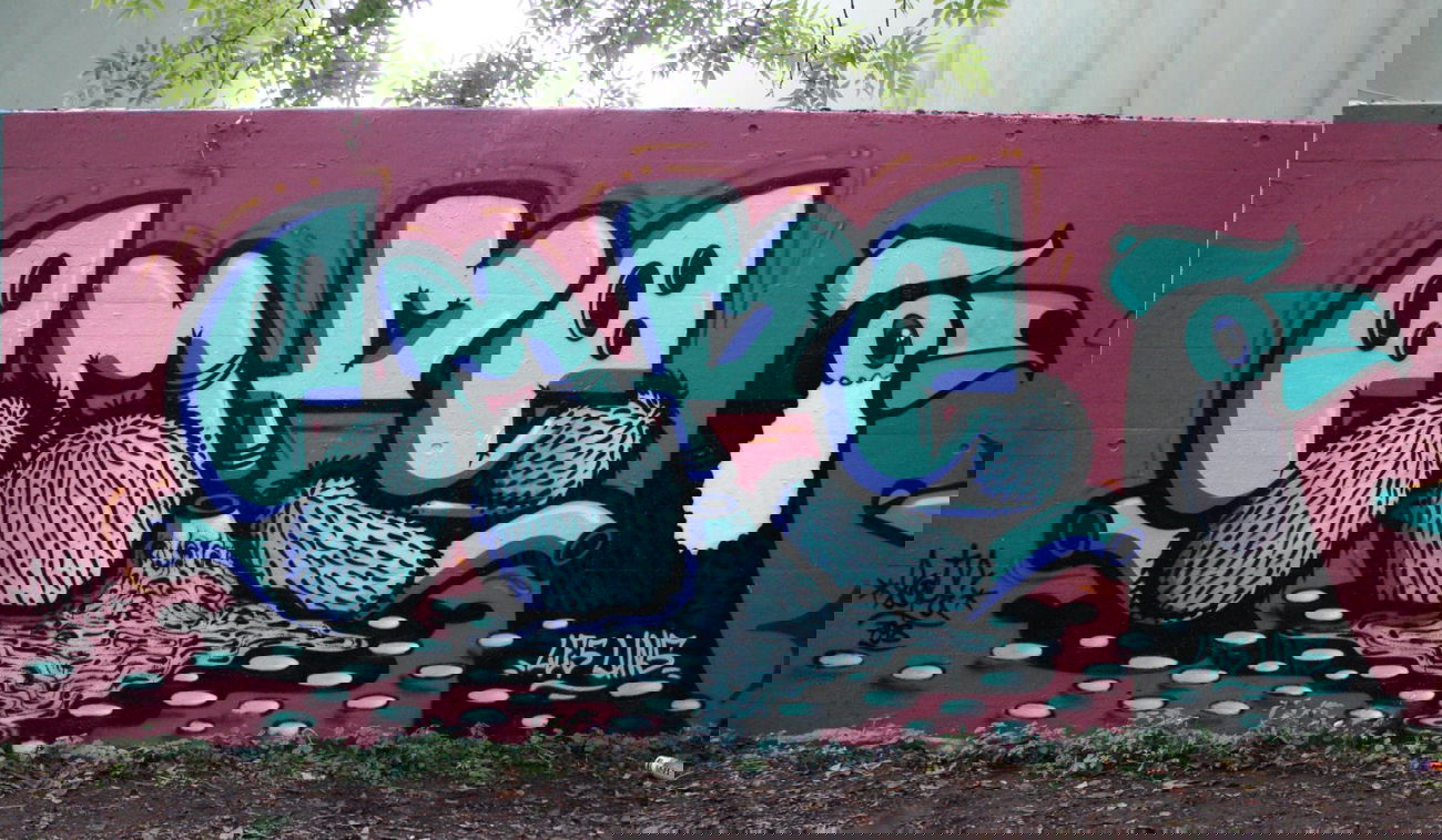 Graffiti Wall in Laupen - Photo by sope798 (2014)