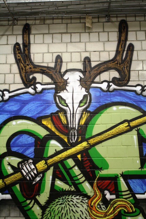 Graffiti Wall in Fribourg - Photo by sope798 (2014)