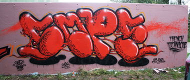 Graffiti Wall in Laupen - Photo by sope798 (2014)